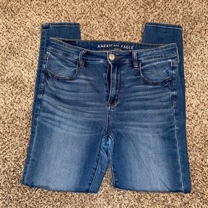 American Eagle Next Level Stretch Hi Rise Jegging. Sz 10